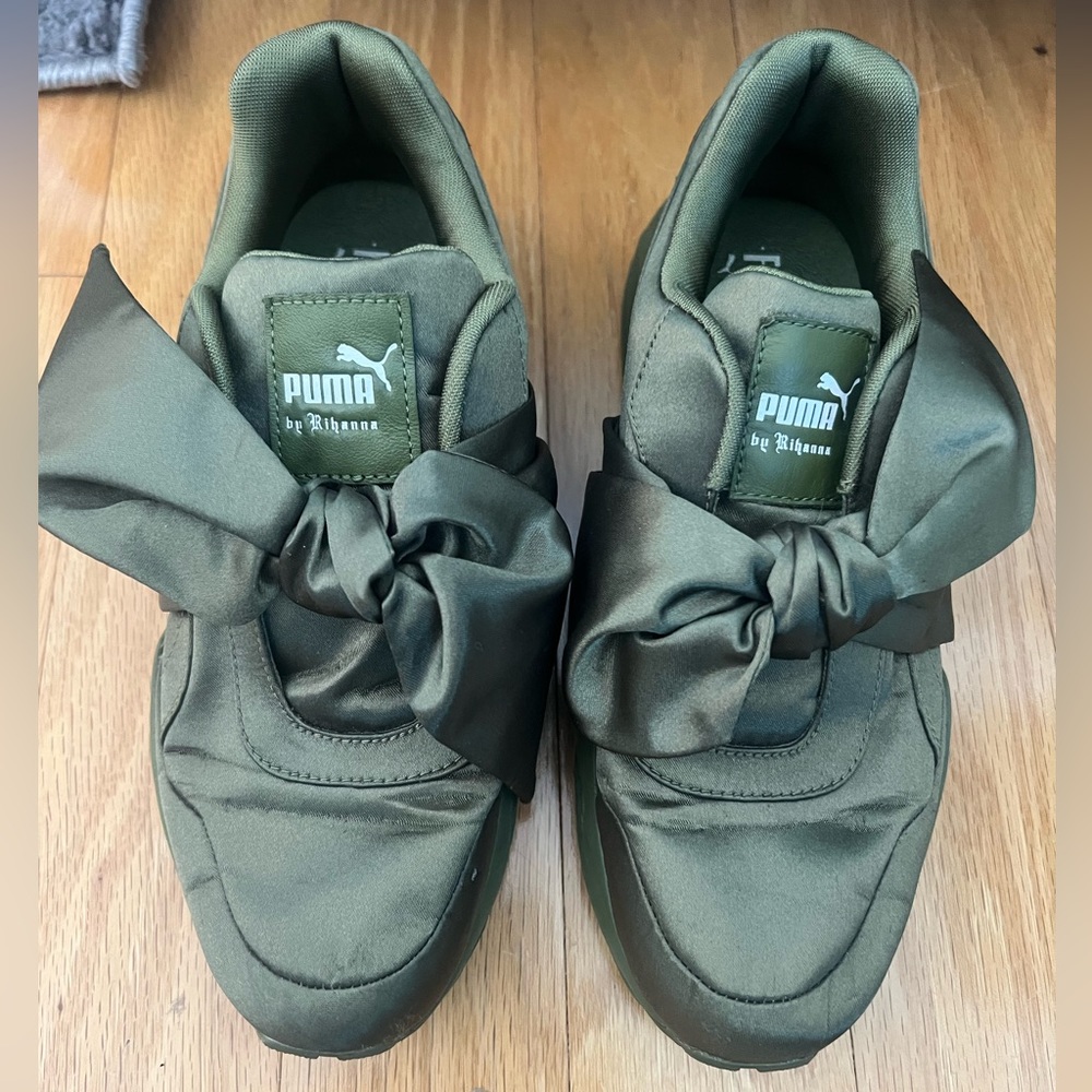 FENTY X PUMA Satin Bow Accents Sneakers